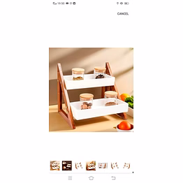 wooden multipurpose dish rack