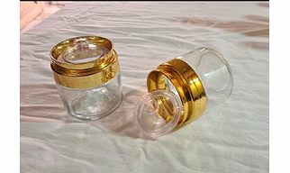 Glass Salsa Jar