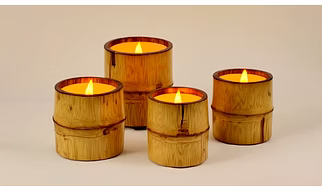 Triveni – Triple Kamal Diya Stand