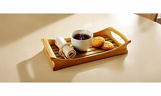 Rekha – Curved Stripe Tray