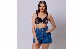 Floral Fun Lightly Padded Non-Wired Full Cup Bra