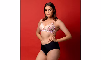 Floral Fun Lightly Padded Non-Wired Full Cup Bra