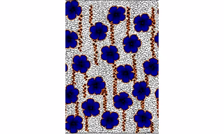 African style printed fabric