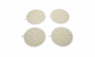 Premium Cotton Roti Rumal Pad Set | Roti/Tortilla Warmer | Reusable Chapati Hot Pads for Kitchen