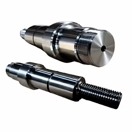 a. c. steel paddle feeder shaft