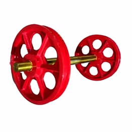 a. c. steel wheel assembly