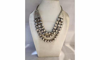 METAL BEADS NECKLACE NK14230A