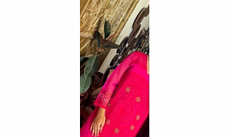 Bandhni Chiffon set Rani