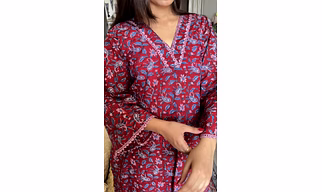 Wine garden middle eastern kameez