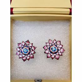 meenakari brooch