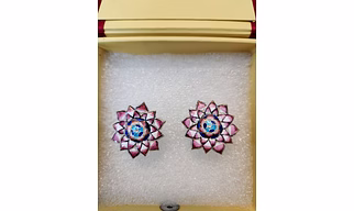 Meenakari Brooch