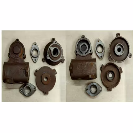 Cast Iron Self Priming Monoblock Pump Maxi Flow Type Casting-1