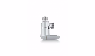 PLUMBEES Angle Valve chrome finish