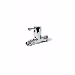 plumbees mini bib cock wall mount chrome finish