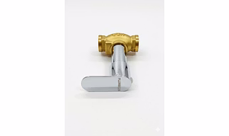 PLUMBEES Conseald cock chrome finish wall-mount