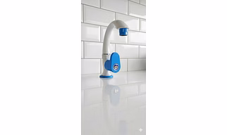 PLUMBEES plastic Swan neck cock