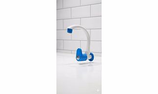 PLUMBEES plastic kitchen sink cock