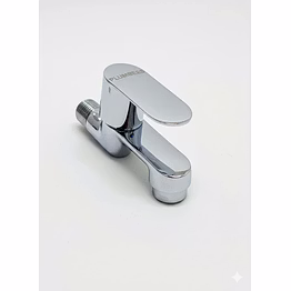 plumbees nano bib cock wall-mount chrome finish