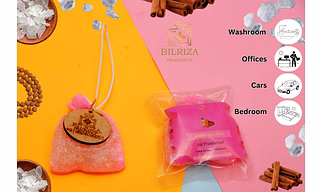 Bilriza fragrance kalash Bag Air Freshener Automatic Reusable Air Scent Car Rear View Mirror Hanging Accessories
