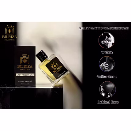 Bilriza Fragrance LADY MILLIONARIE Long-Lasting Perfume for Men - 50ml | Premium Long-Lasting Smell Fragrance | EDP for Men (Eau De Parfum)-1