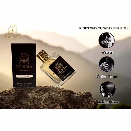 Bilriza Fragrance VELVET VIBE Long-Lasting Perfume for Men - 50ml | Premium Long-Lasting Smell Fragrance | EDP for Men (Eau De Parfum)-1