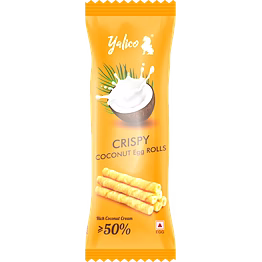 crispy coconut egg rolls