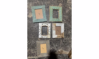 Wooden photo frames