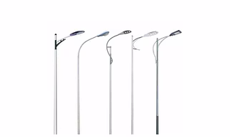 Aluminium street light pole