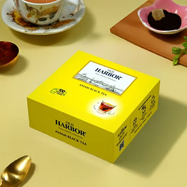 old harbor assam black tea 100 tea bags with sachet| 2gm each|black tea bags|assam tea bags|100 pieces