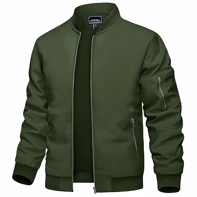 army green mens jackets
