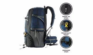 BLAZE 55L Travel Backpack for Camping Hiking Bag Men & Women