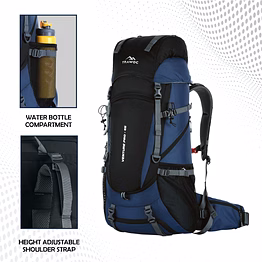 trawoc venture pro 65l internal frame travel backpack trekking hiking bag