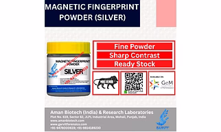Garvit® Magnetic Fingerprint Powder (Silver)