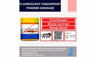 Garvit® Fluorescent Fingerprint Powder (Orange)