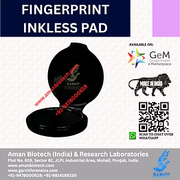 garvit® fingerprint inkless pad