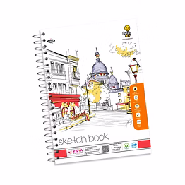 vidya stationery premium spiral sketch book