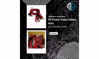 5 Pieces 5V Power Data Cables