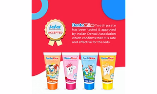 DentoShine Gel Toothpaste for Kids  80 g (Available in 6 different flavors)