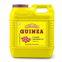 guinea filtered groundnut oil – 15l jar