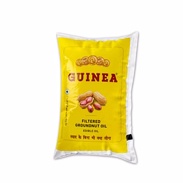 guinea filtered groundnut oil – 1l pouch