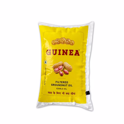 guinea filtered groundnut oil – 1l pouch