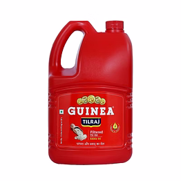guinea tilraj premium pure sesame oil - 5l jar