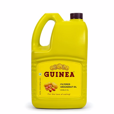 guinea filtered groundnut oil – 5l jar