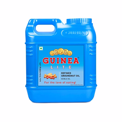 guinea lite refined groundnut oil - 15l