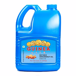 guinea lite refined groundnut oil – 5l jar