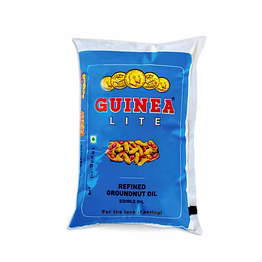 guinea lite refined groundnut oil – 1l pouch