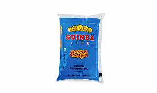 Guinea Lite Refined Groundnut Oil – 1L Pouch