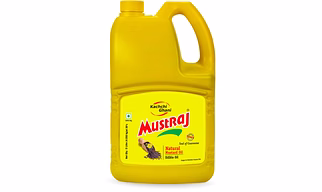 Mustraj Premium Mustard Oil – 5L Jar