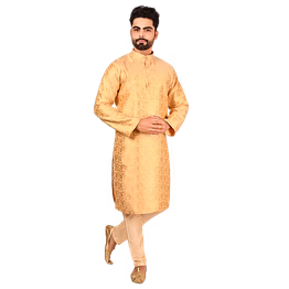 mahanubhav classic jacquard kurta set for men
