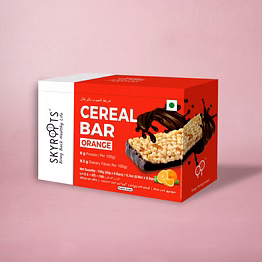 cereal bar orange (25 gm x 6 packs)